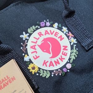 BNWT Hand embroidered Fjallraven Kanken backpack